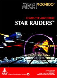 Box cover for Star Raiders on the Atari 8-bit.