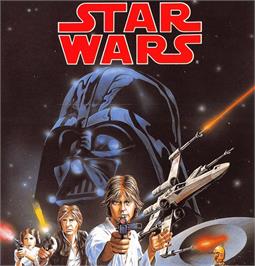 Box cover for Star Wars on the Atari 8-bit.