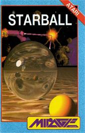 Box cover for Starball on the Atari 8-bit.