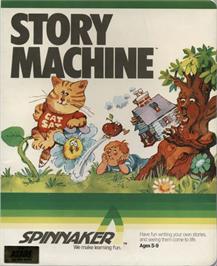 Box cover for Story Machine on the Atari 8-bit.
