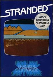 Box cover for Stranded on the Atari 8-bit.