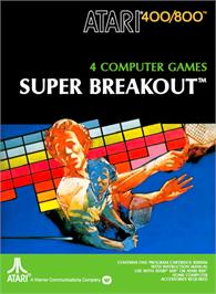 Box cover for Super Breakout on the Atari 8-bit.