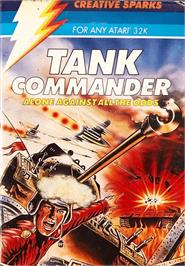 Box cover for Tank Commander on the Atari 8-bit.