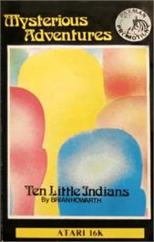 Box cover for Ten Little Indians on the Atari 8-bit.