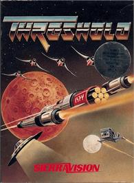 Box cover for Threshold on the Atari 8-bit.