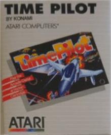 Box cover for Time Pilot on the Atari 8-bit.
