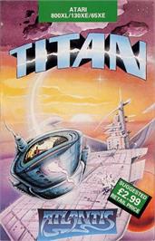 Box cover for Titan on the Atari 8-bit.