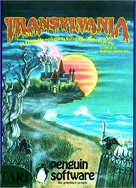 Box cover for Transylvania on the Atari 8-bit.