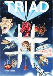 Box cover for Triad on the Atari 8-bit.