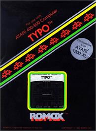 Box cover for Typo on the Atari 8-bit.