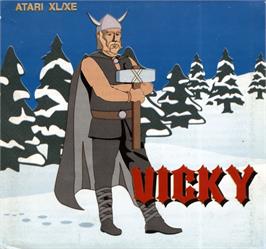 Box cover for Vicky on the Atari 8-bit.