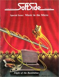 Box cover for Volleyball on the Atari 8-bit.