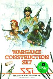 Box cover for Wargame Construction Set on the Atari 8-bit.