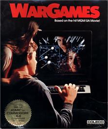Box cover for Wargames on the Atari 8-bit.