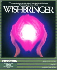 Box cover for Wishbringer on the Atari 8-bit.