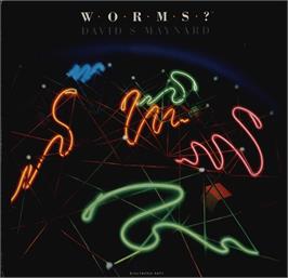 Box cover for Worms on the Atari 8-bit.