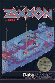 Box cover for Zaxxon on the Atari 8-bit.