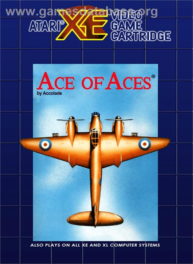 Ace of Aces - Atari 8-bit - Artwork - Box