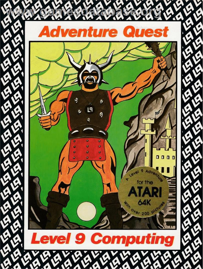 Adventure Quest - Atari 8-bit - Artwork - Box