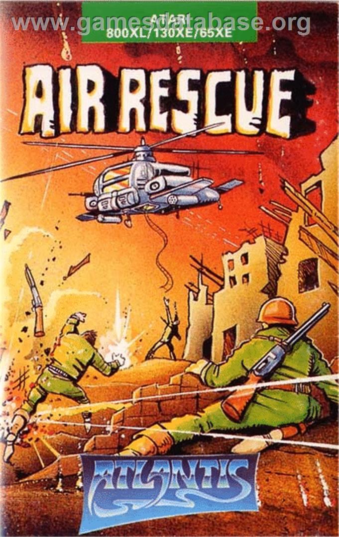 Air Rescue - Atari 8-bit - Artwork - Box