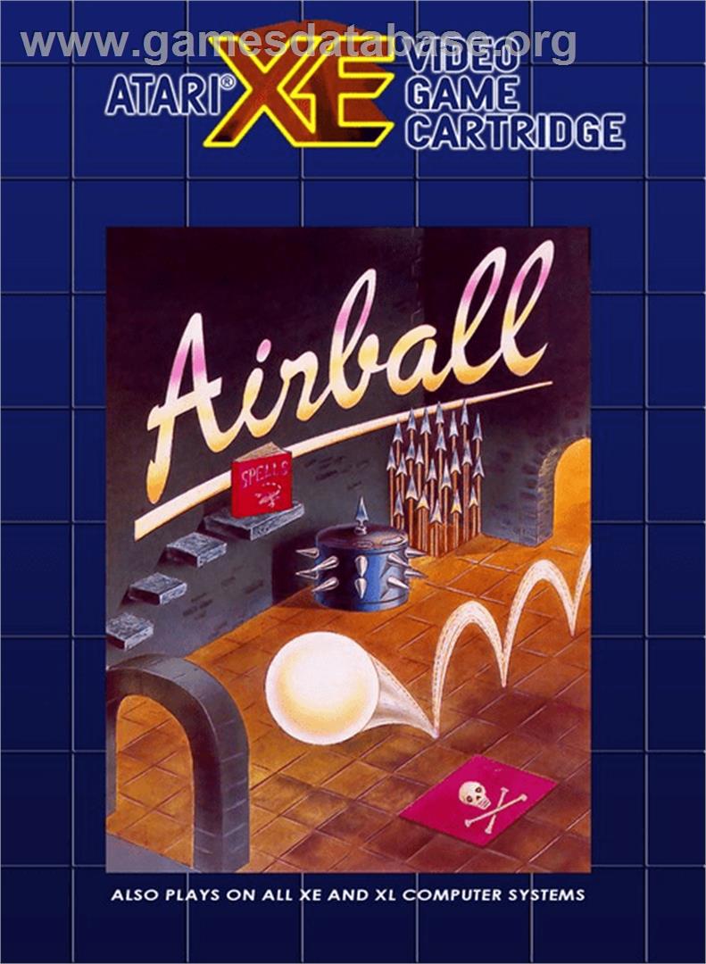 Airball - Atari 8-bit - Artwork - Box