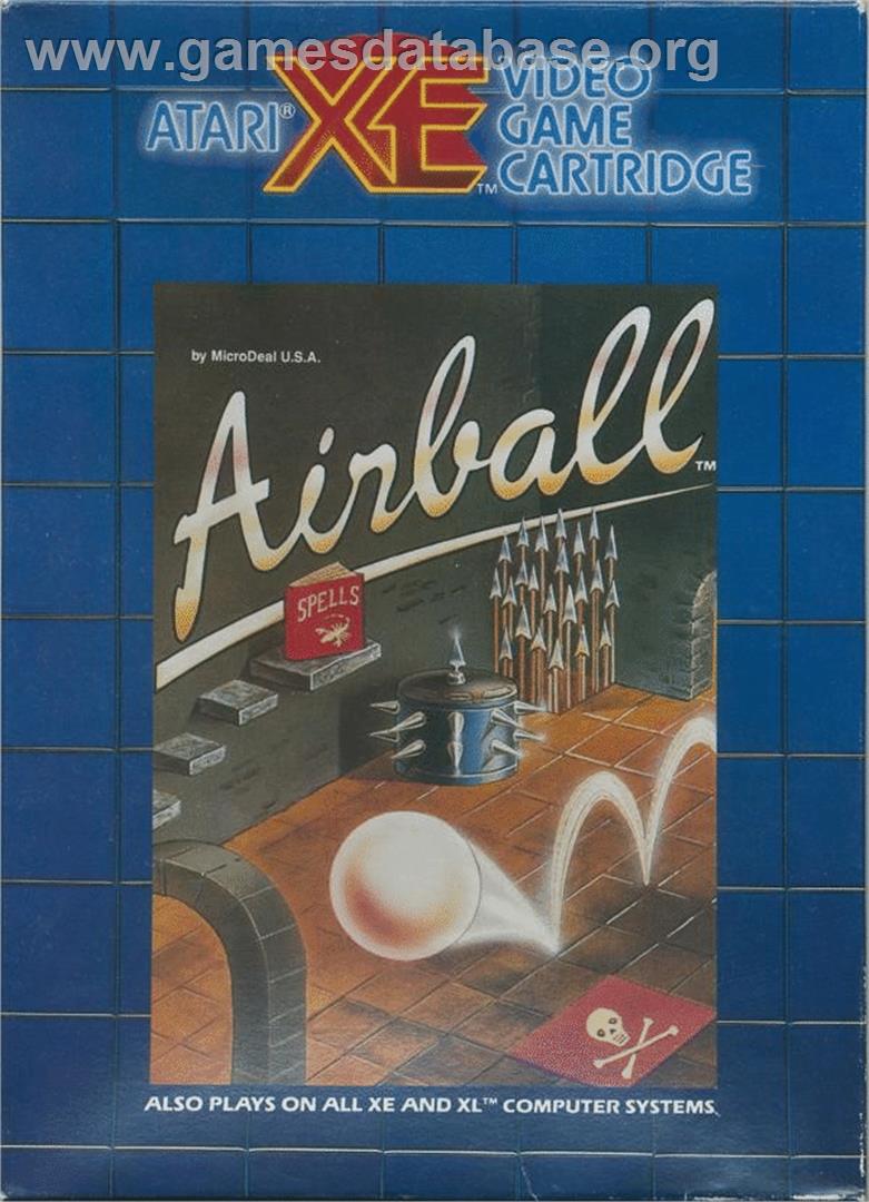 Airball - Atari 8-bit - Artwork - Box