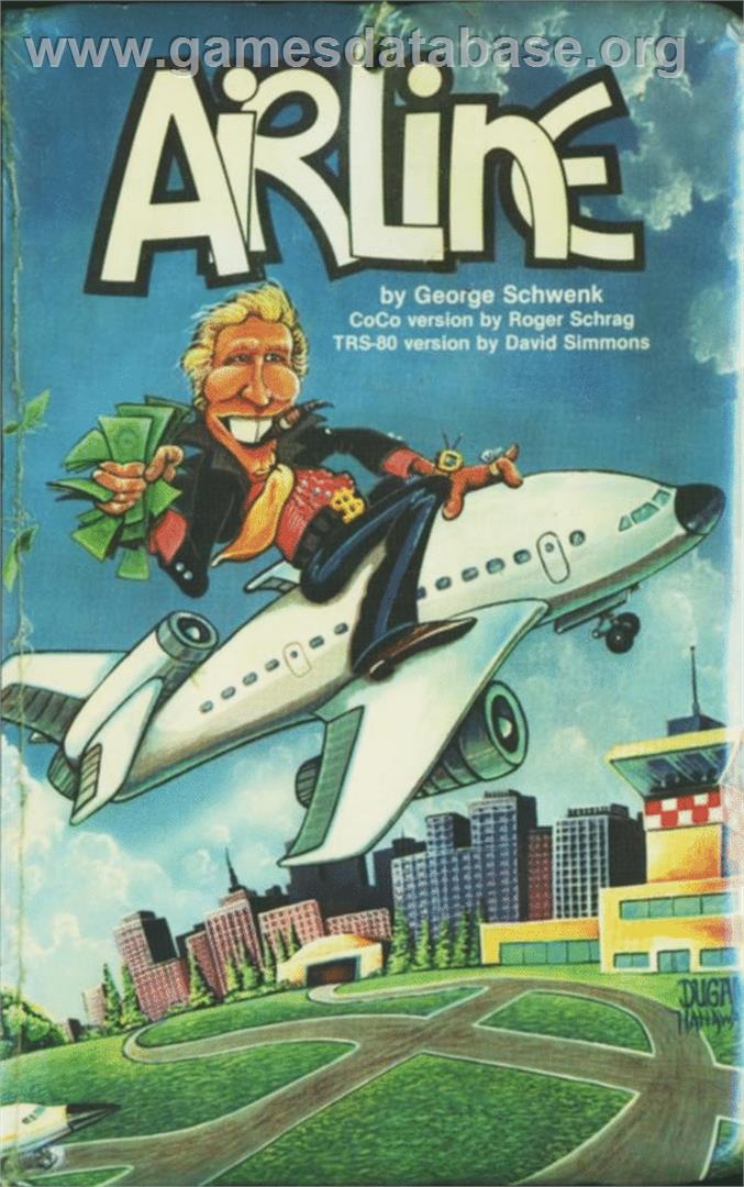 Airline - Atari 8-bit - Artwork - Box