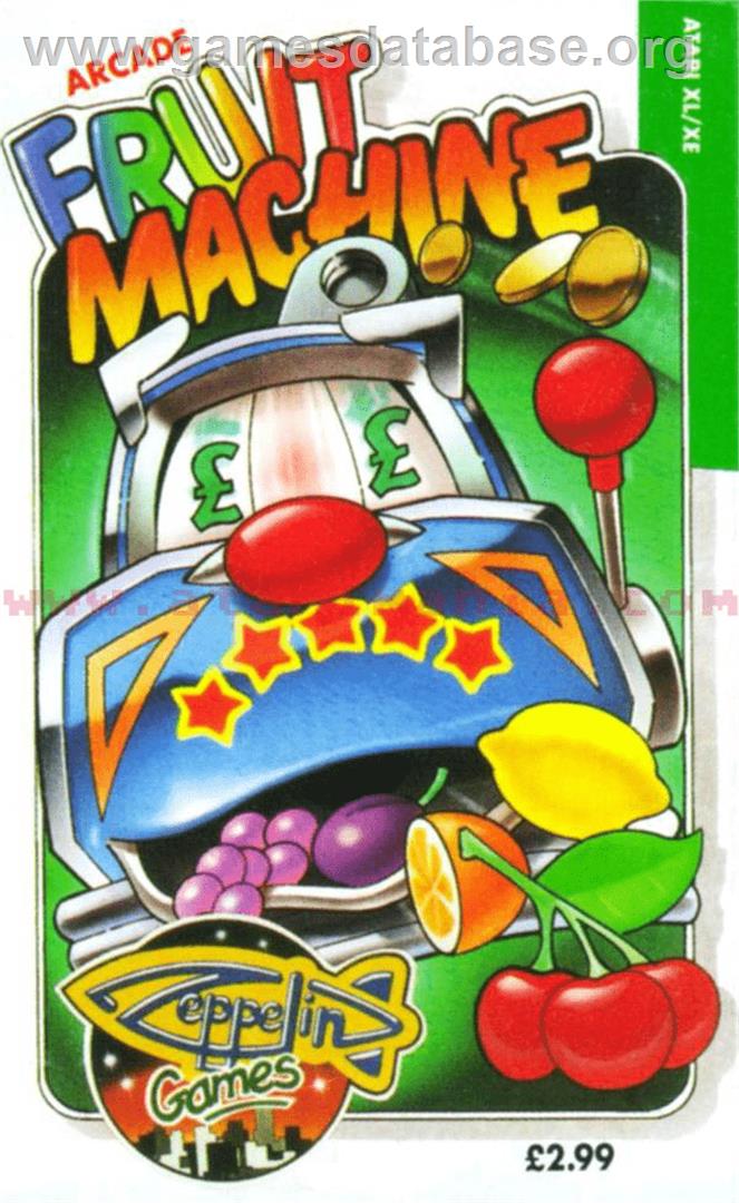 Arcade Fruit Machine - Atari 8-bit - Artwork - Box