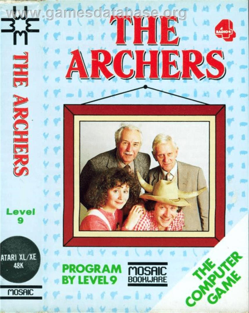 Archers - Atari 8-bit - Artwork - Box