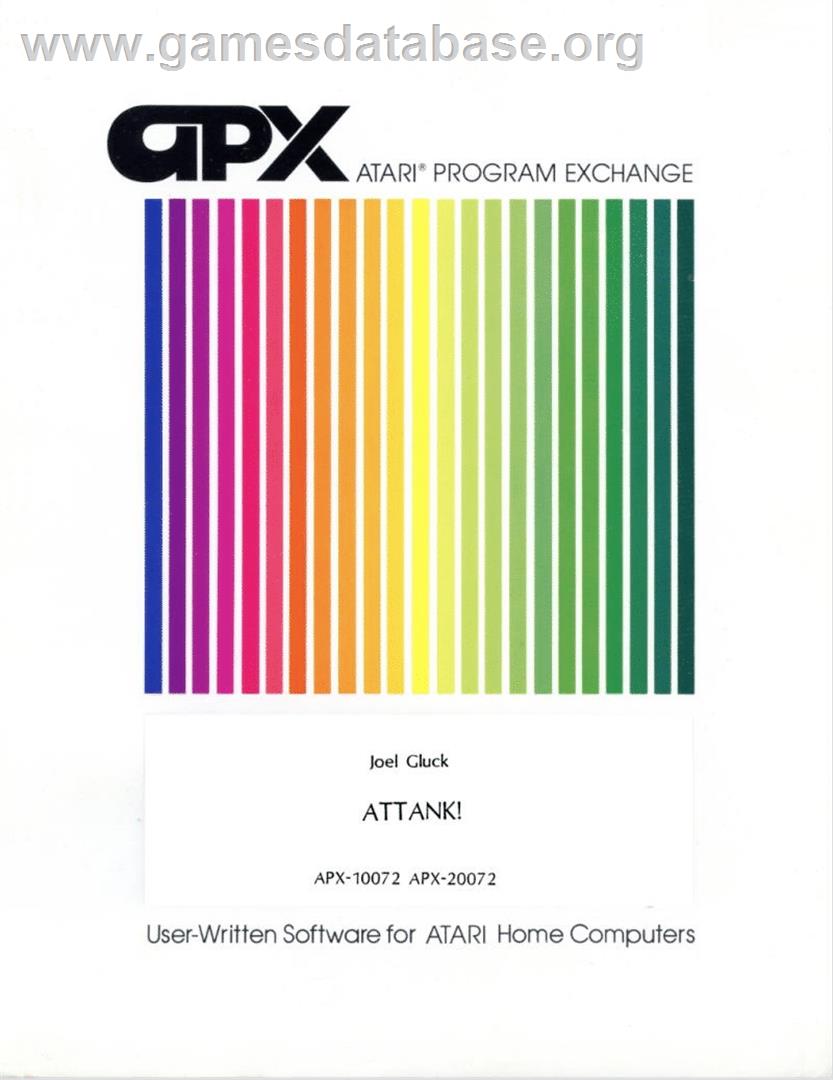 Attank! - Atari 8-bit - Artwork - Box