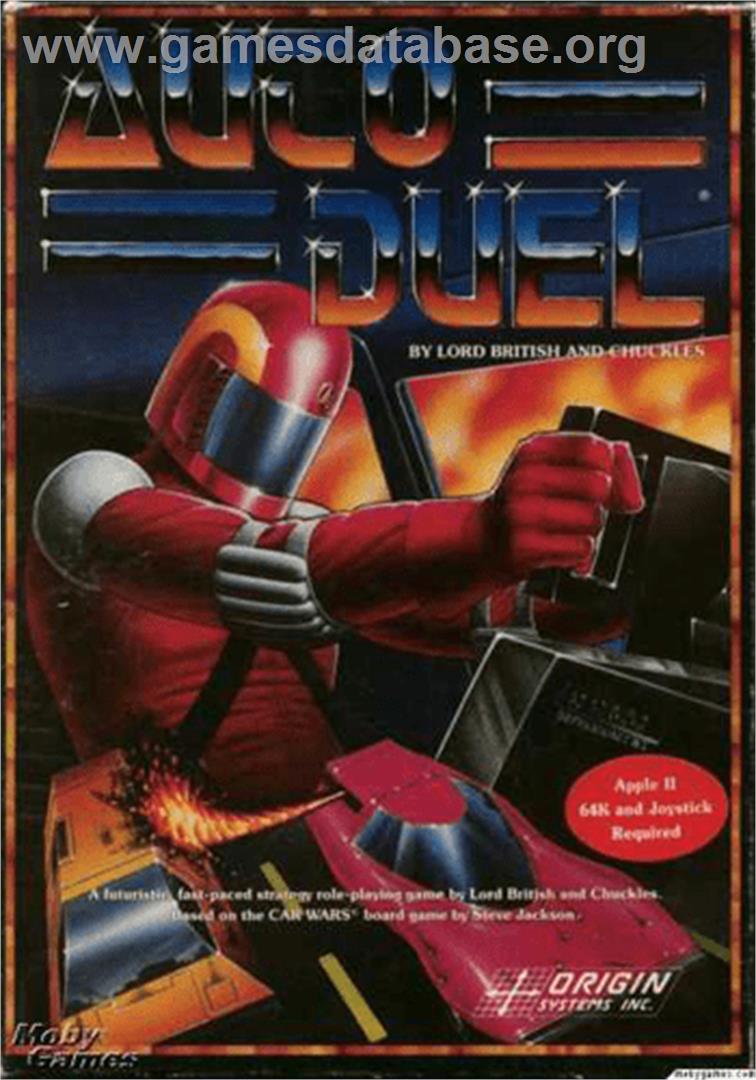 Auto Duel - Atari 8-bit - Artwork - Box