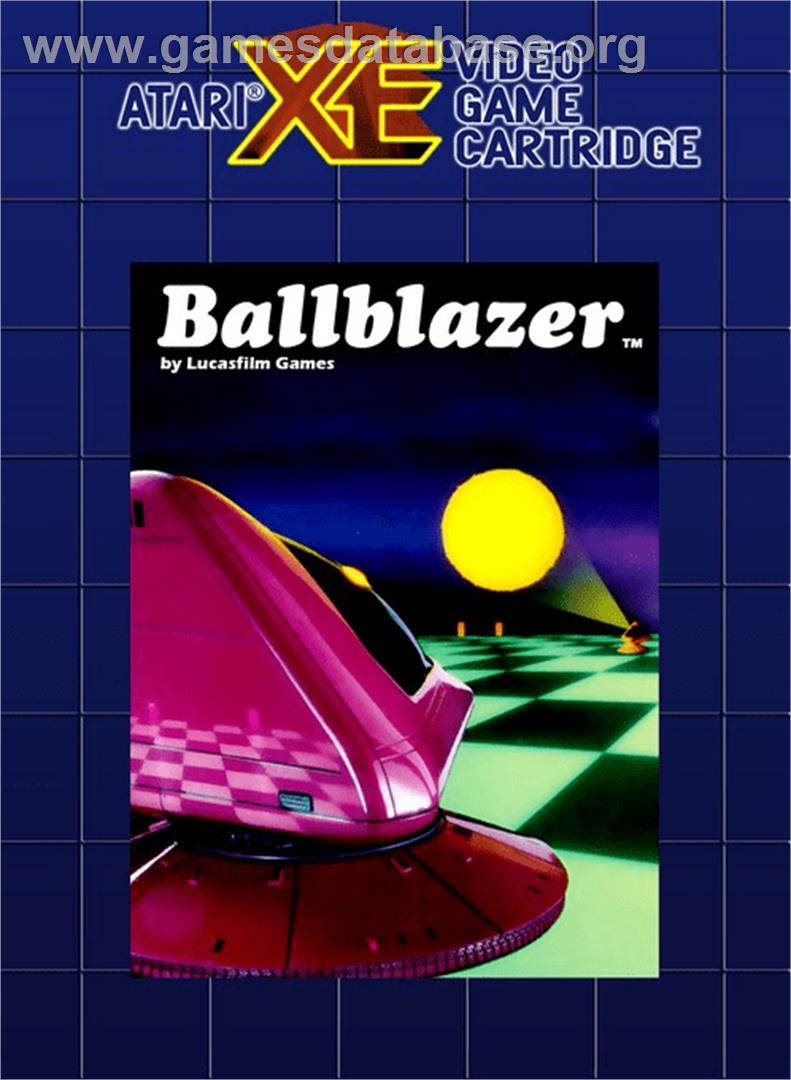Ballblazer - Atari 8-bit - Artwork - Box