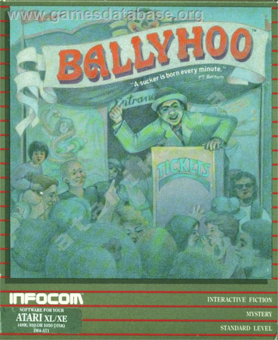 Ballyhoo - Atari 8-bit - Artwork - Box