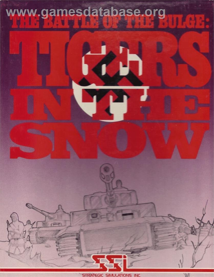 Battle of the Bulge: Tigers in the Snow - Atari 8-bit - Artwork - Box