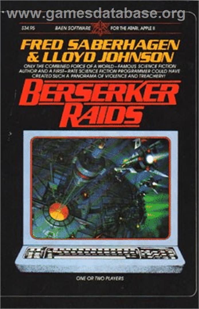 Berserker Raids - Atari 8-bit - Artwork - Box