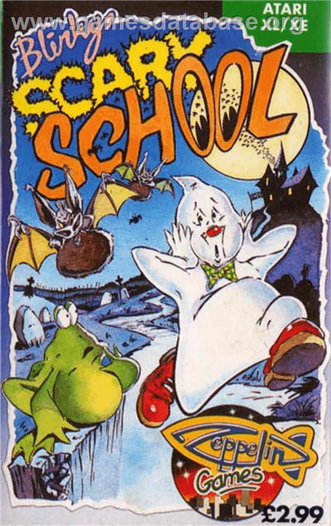Blinky's Scary School - Atari 8-bit - Artwork - Box