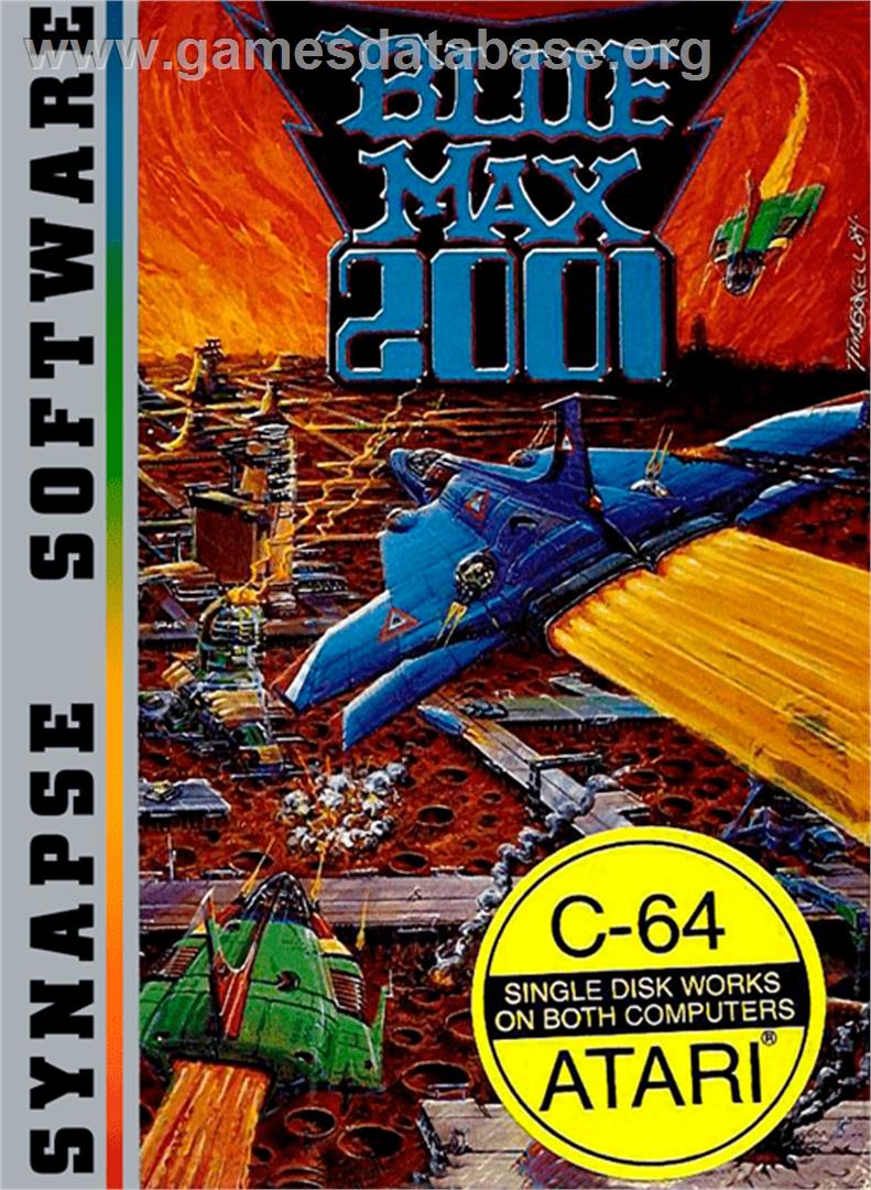 Blue Max 2001 - Atari 8-bit - Artwork - Box