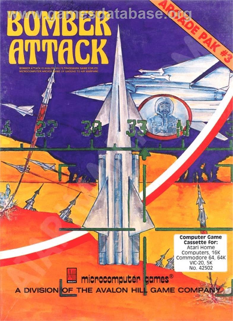 Bomber Attack - Atari 8-bit - Artwork - Box