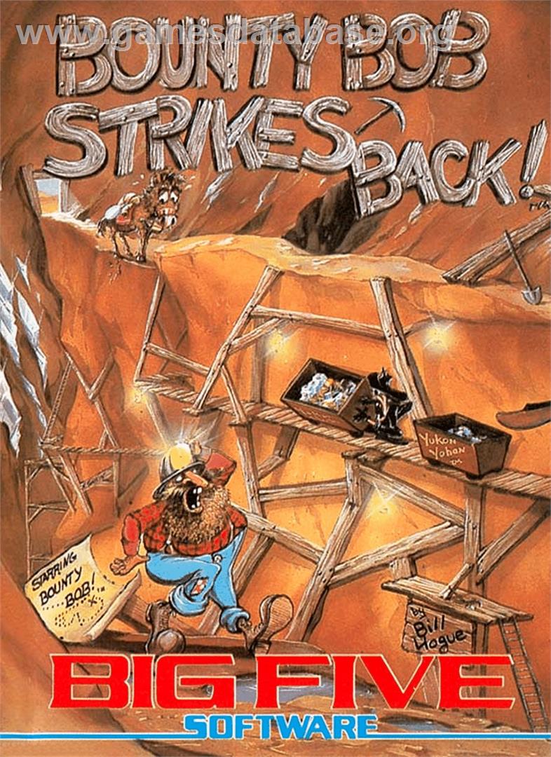 Bounty Bob Strikes Back! - Atari 8-bit - Artwork - Box