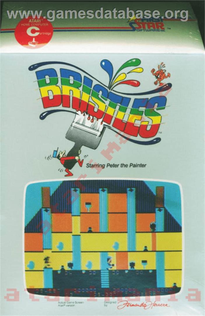 Bristles - Atari 8-bit - Artwork - Box