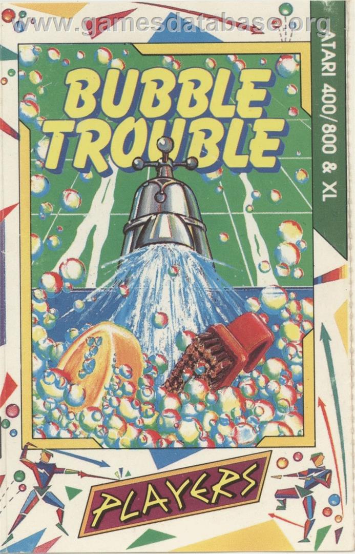 Bubble Trouble - Atari 8-bit - Artwork - Box
