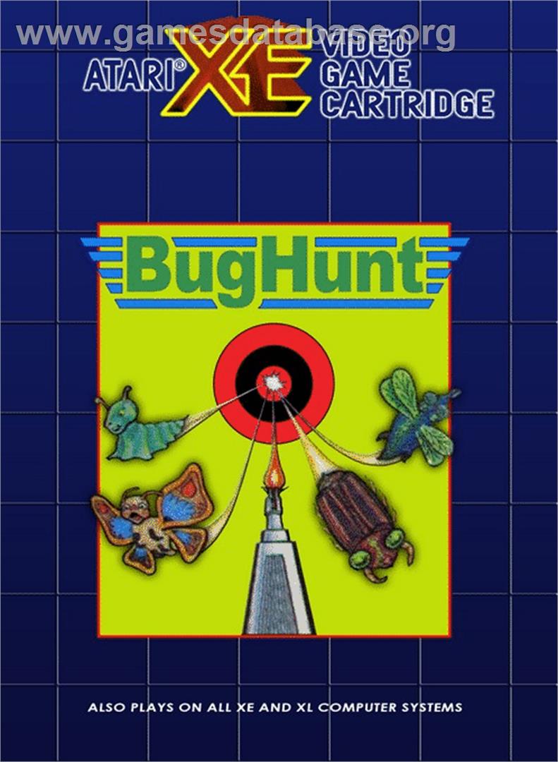 Bug Hunt - Atari 8-bit - Artwork - Box