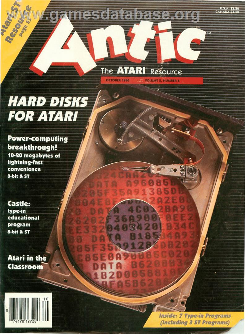 Castle - Atari 8-bit - Artwork - Box