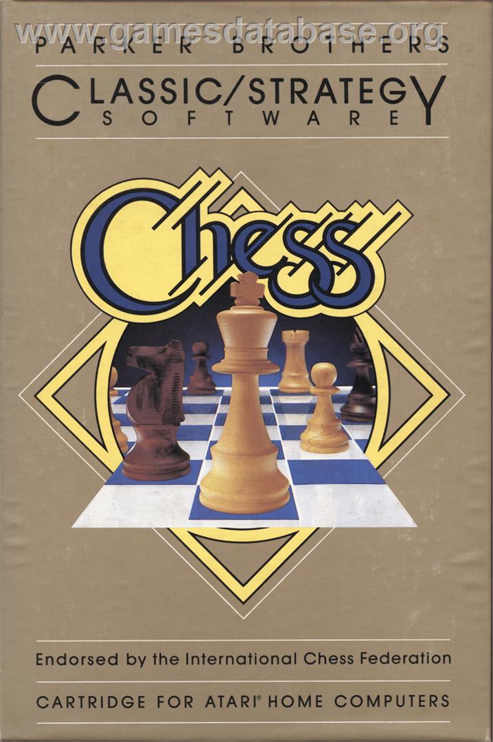 Chess - Atari 8-bit - Artwork - Box