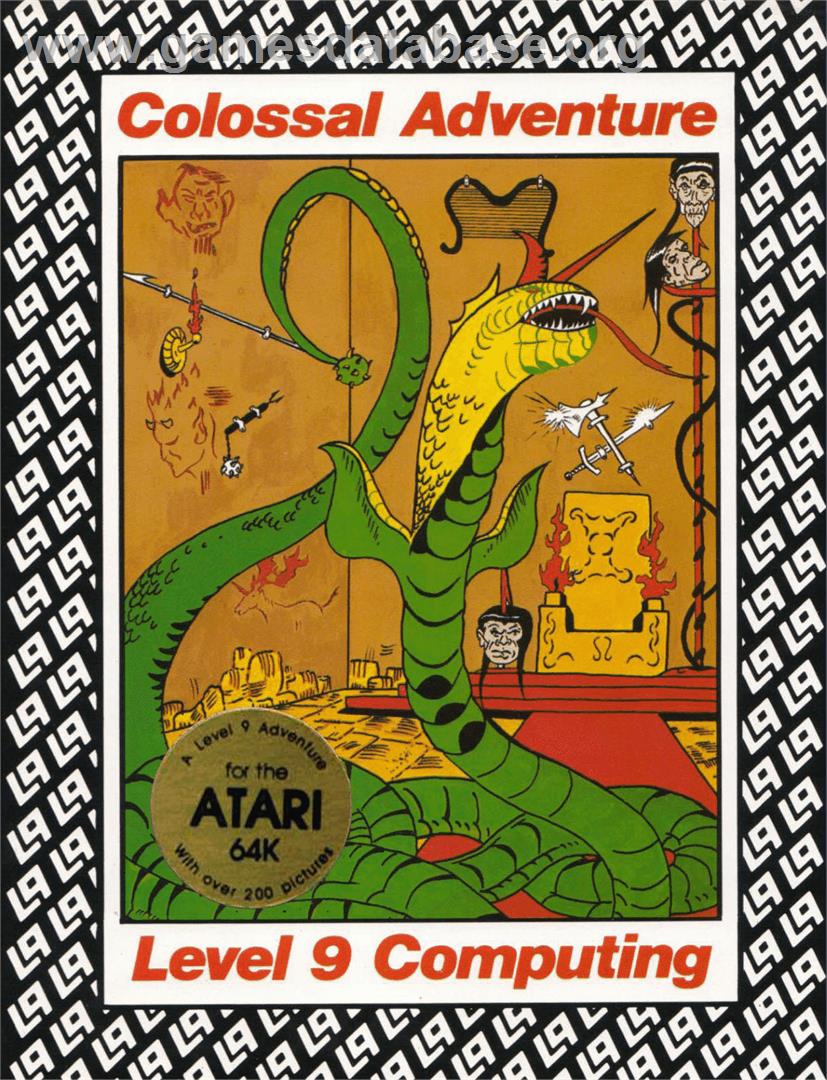 Colossal Adventure - Atari 8-bit - Artwork - Box