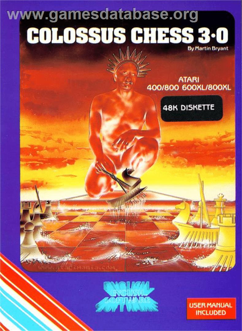Colossus 4 Chess - Atari 8-bit - Artwork - Box