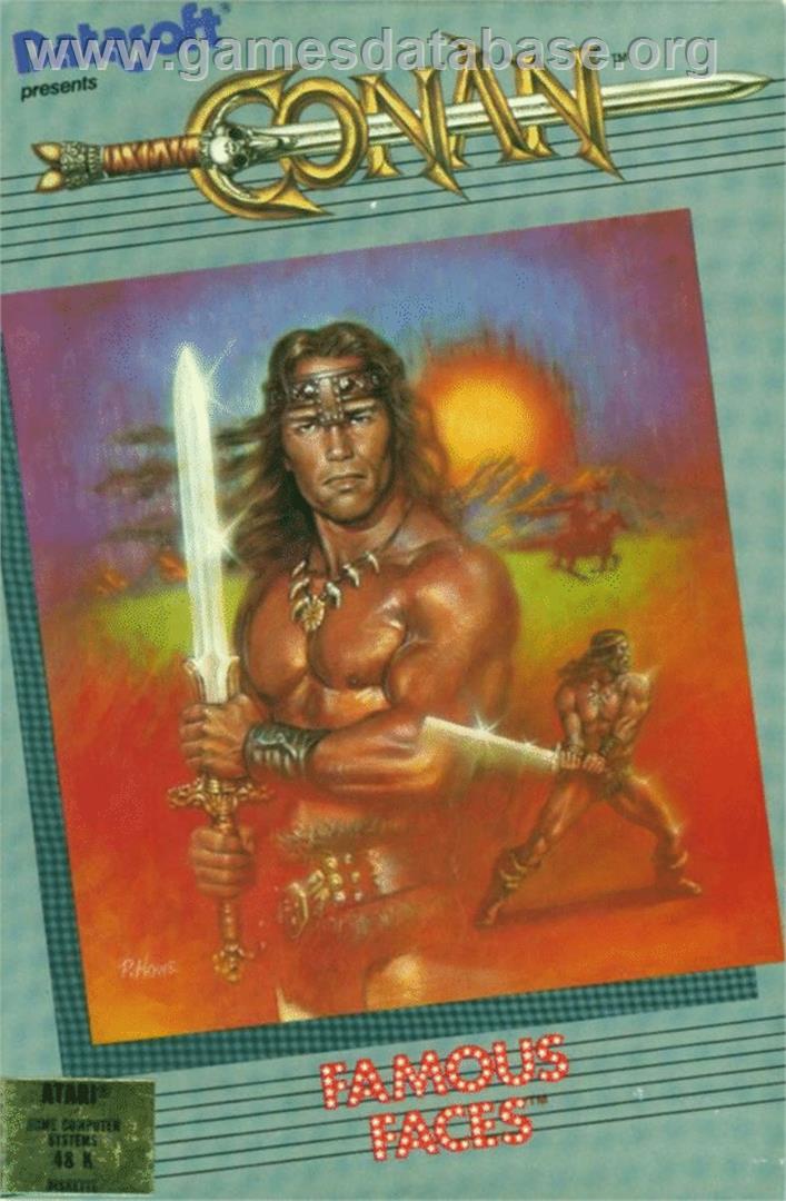 Conan - Atari 8-bit - Artwork - Box