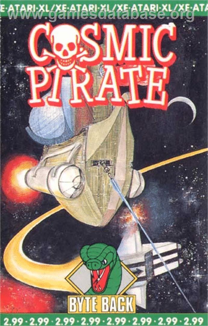 Cosmic Pirate - Atari 8-bit - Artwork - Box
