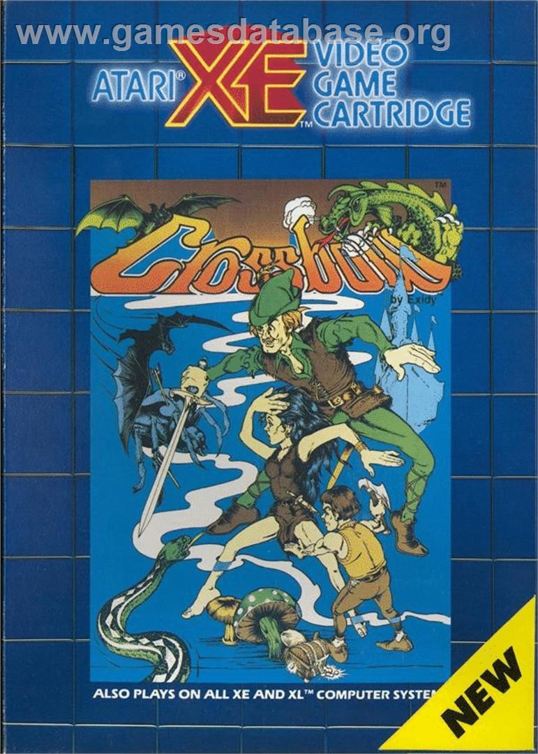 Crossbow - Atari 8-bit - Artwork - Box
