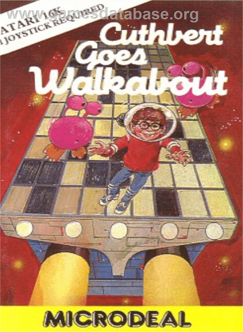 Cuthbert Goes Walkabout - Atari 8-bit - Artwork - Box